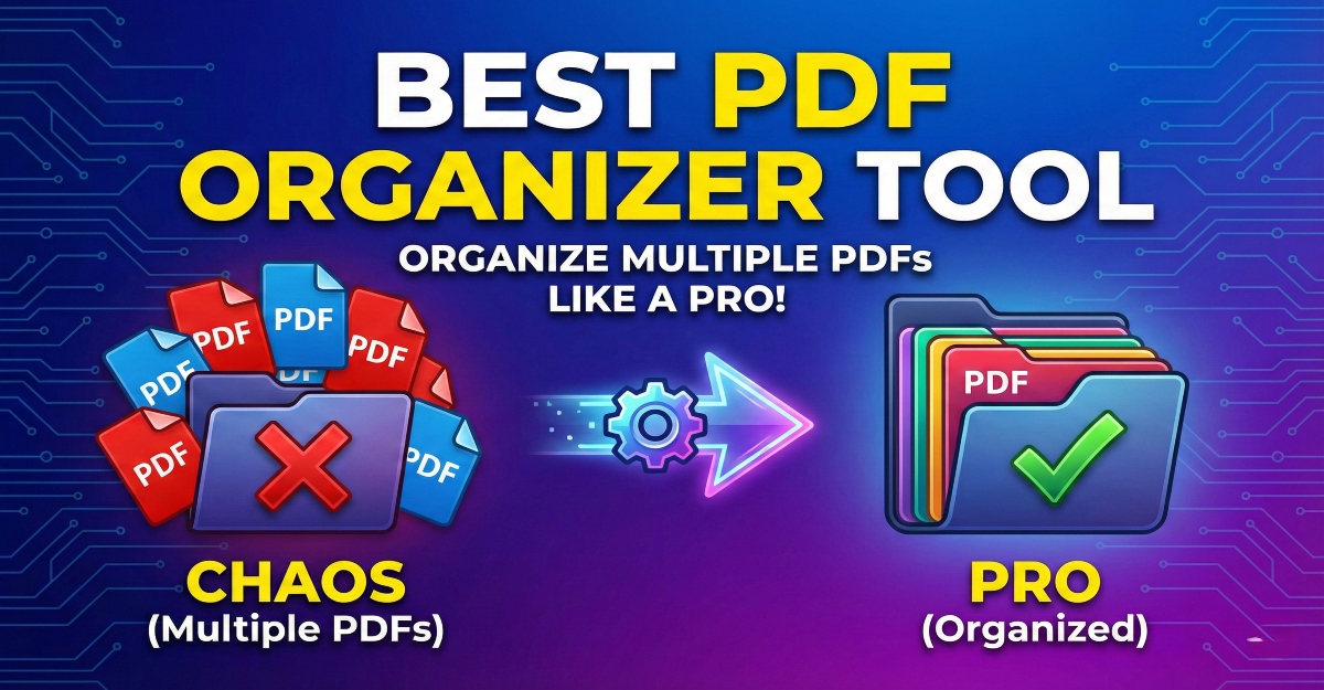 Best PDF Organizer Tool: How to Organize Multiple PDFs Like a Pro 1 Best PDF Organizer Tool: How to Organize Multiple PDFs Like a Pro
